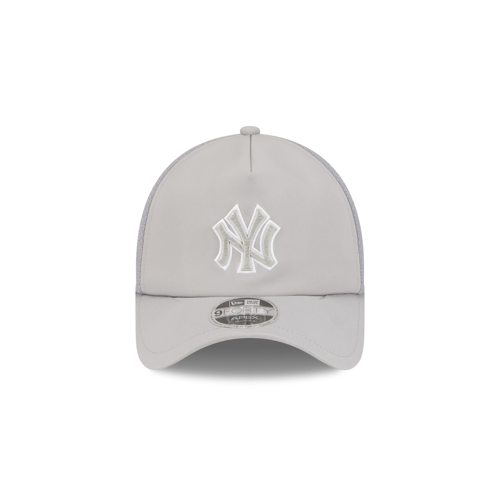 New York Yankees 2026 Batting Practice Gray 9FORTY APEX Trucker Hat