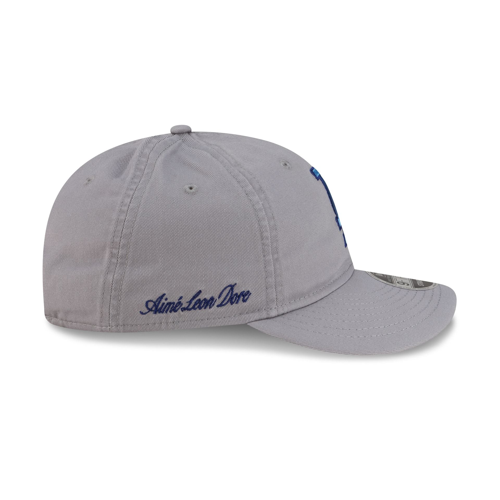 Aimé Leon Dore Los Angeles Dodgers Gray Retro Crown 9FIFTY Strapback Hat