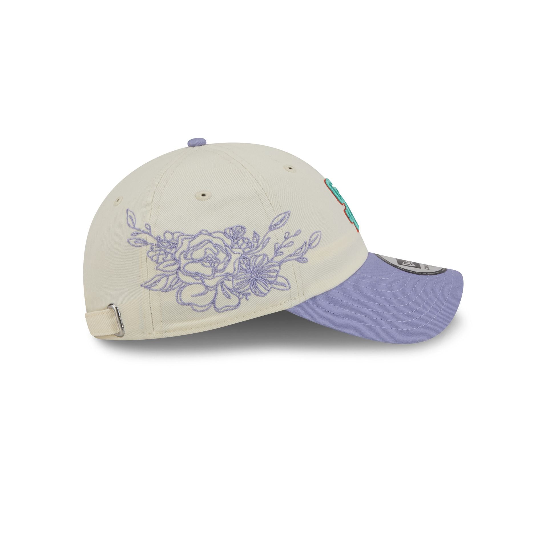 San Diego Padres Lavender Flowers Casual Classic Adjustable Hat