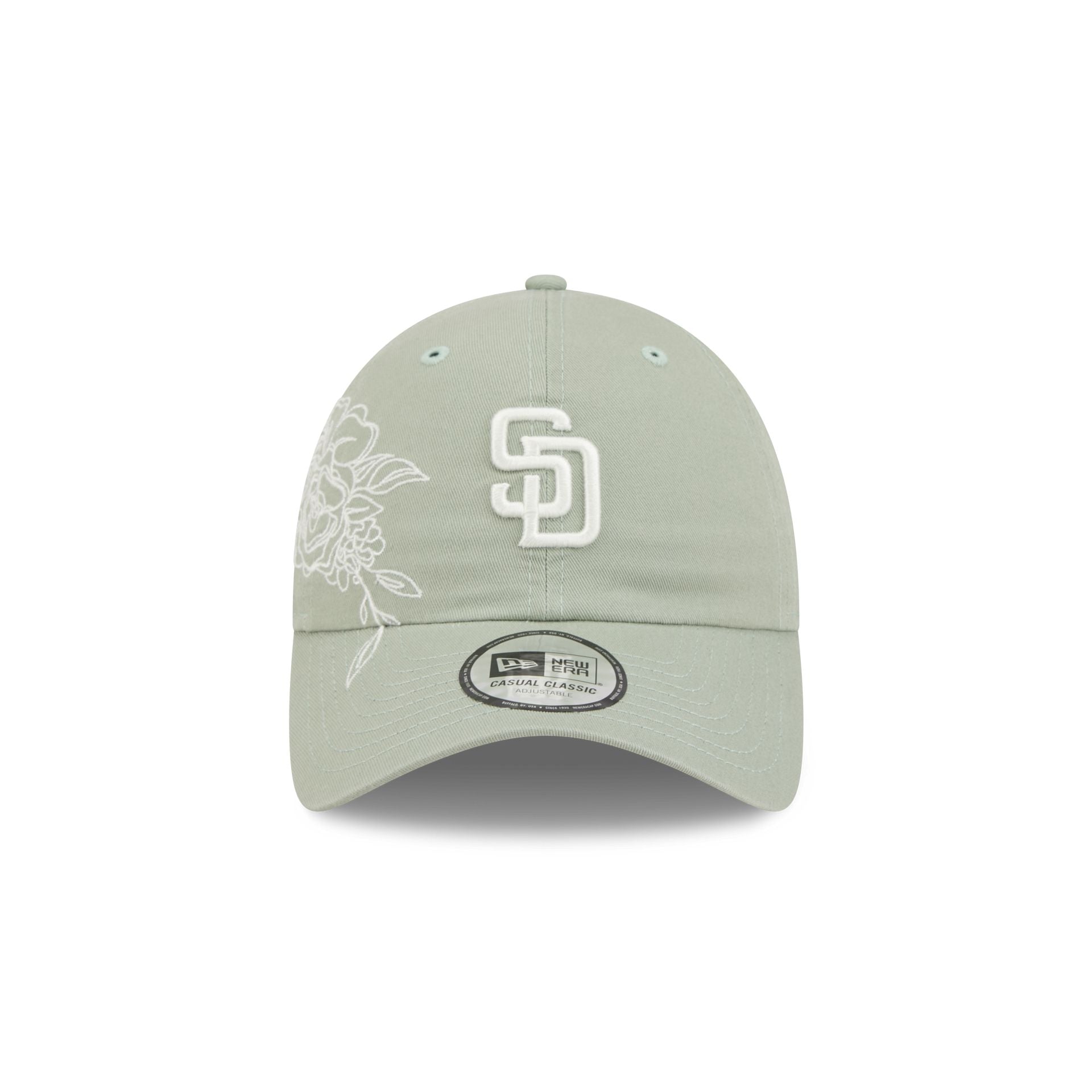 San Diego Padres Stitched Flowers Casual Classic Adjustable Hat
