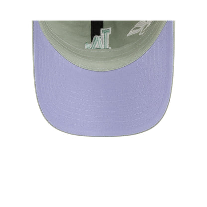 Los Angeles Dodgers Stitched Flowers Casual Classic Adjustable Hat